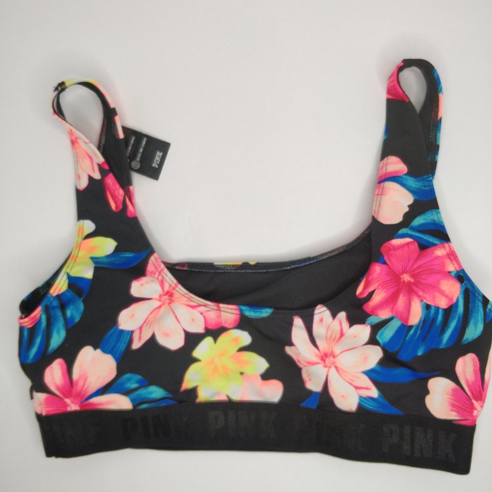 NWT Pink Gym to Swim Sports Bra Size M - Picture 4 of 5